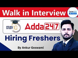 Adda247 & StudyIQ Walk-in | Freshers Hiring 2025 | No Exam | Salary, Role & Process Explained
