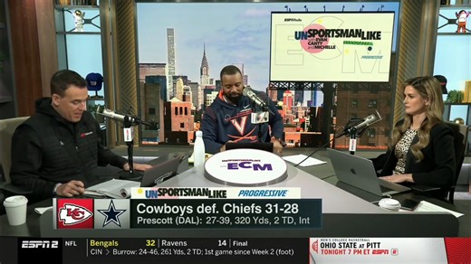 “DAK SHUT THE DOOR ON MAHOMES!” – ESPN on why Prescott’s heroics lifted Cowboys past Chiefs 31 28 | Aureli