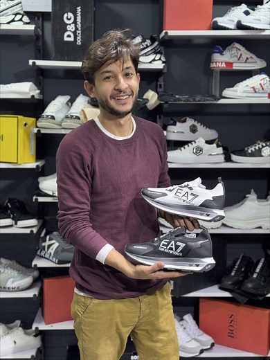 أحذية EA7 Emporio Armani الجديدة للراحة والأناقة