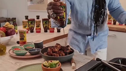 2.3K views · 59 reactions | Quick & Simple Recipes for you to create at home using the star of the show, Reggae Reggae Sauce! Check out my NEW YouTube channel, Levi Roots TV! A place where my friends and I, and friends of their friends link up via the cosmic vibe of Music, food and minds, i'll add the link in the comment below and see you there. Please give the video a share. Big Respect & More Love, Levi Roots. | Levi Roots | Facebook