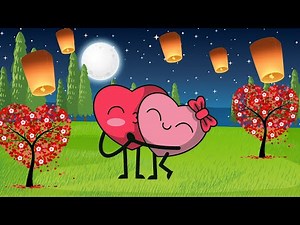Valentine's Day Song with Lyrics | Be My Valentine Song | Kiddies Learning Lyrics