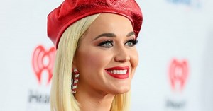 Katy Perry reveals her baby belly in new music video