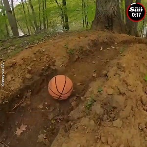 188K views · 454 reactions | Man creates epic basketball trickshot machine. | The US Sun - News | Facebook