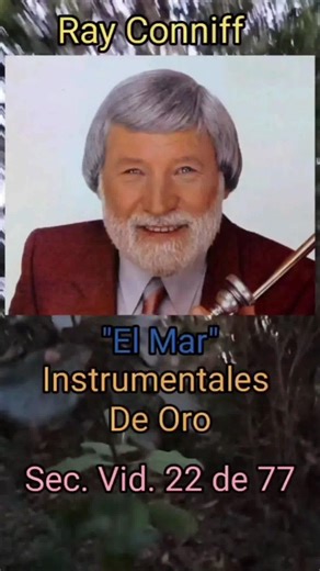 Ray Conniff "El Mar" 🌊🏖️❤️ #goldenmusic #instrumentalmusic #lovewords #love #relaxmusic #bestmusic 🪄