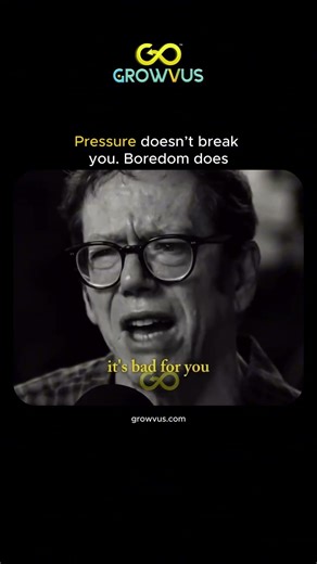 🧠 Pressure isn’t the enemy — stagnation is.