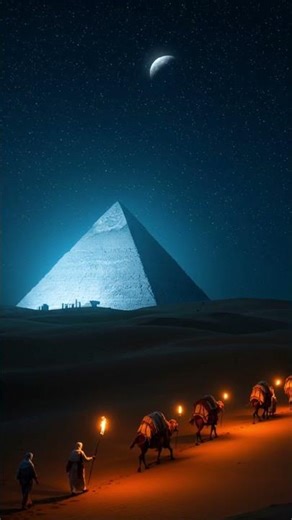 “When Egypt Built Eternity ⏳ The Story of the Pyramids” | History Ninjas #ai #shorts #pyramid