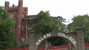 Salem University demolishes old administration building for community green space