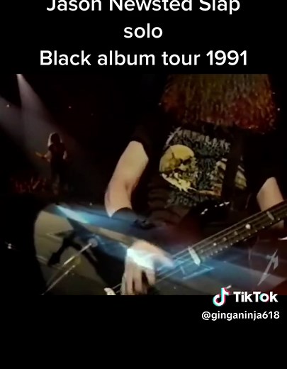 Jason Newsted Metallica Bass Solo Techniques
