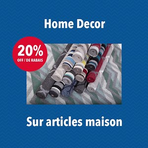 Refresh and decorate your home with Rossy’s simple, beautiful home linens collections, at 20% off this week. From area rugs and window coverings to refreshed bedrooms and bathrooms, treat your home to a fresh summer lift. Shop sale items online: https://www.rossy.ca/en/home/ Rafraîchissez et décorez votre maison avec les collections de linge de maison simples et magnifiques de Rossy, avec un rabais de 20 % cette semaine. Des tapis et des couvre-fenêtres aux chambres et aux salles de bain rafraîc