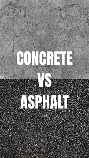 Concrete vs. asphalt — where do you stand? #concrete #asphalt #themillikencorporation | The Milliken Corporation