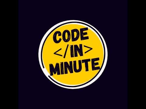 CodeInMinute Live Stream