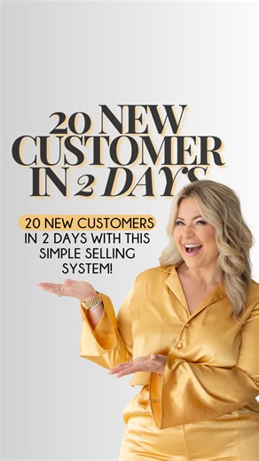 How to Get 20 New Customer Leads in Just 2 Days! 👇🏻(Sound too good to be true??? Keep reading...)Ever feel like you’re struggling to make new sales- and frankly you’re tired of selling ( spamming your social) 🙋🏼‍♀️Friend, I’ve been there too- ( there absolutely is a better way!) When I started my business I struggled to make my first sale. What if I told you I developed a simple *3 step selling system* — This system has most of my leads coming to me! For the first time ever, I’m training my 