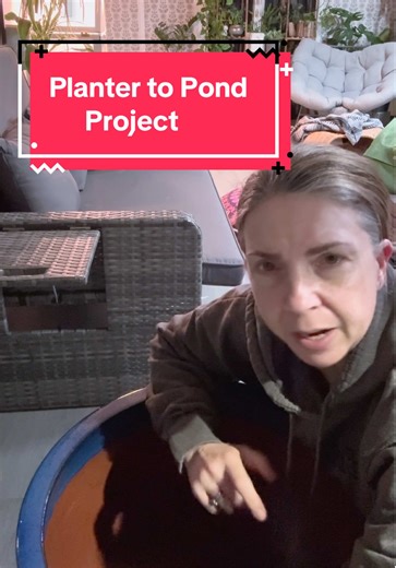 Quick update on the indoor pond project. Just testing for leaks to make sure the epoxy holds up. If things are a go, next step will be dirt/sand, water and plants! 🪴. #plants #waterplants #diy #shhhh