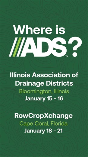 Here's where the ADS team can be found during the month of January! | ADS Agriculture