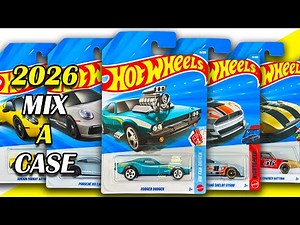 Showcase - Hot Wheels 2026 Mix A Case Complete Lineups, Formula 1, Porsche Cabriolet & Many More