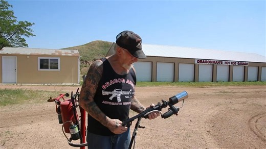 When your wife tells you she’s putting you on a time out from purchasing more firearms, but didn’t say anything about flame throwers! Hahah This is what we’ll be showing off next weekend in the afternoon during our freedom shoot each day. Don’t miss it and we’ll see you Sept. 13-14! Get your tickets now at www.frontrangefreedomshoot.com | Dragonman's