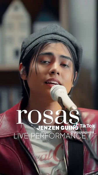 Rosas Live Performance by Jenzen Guino at 7 PM