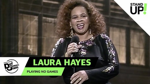 In this classic Def Comedy Jam clip, Laura Hayes is here to let the audience know that her crew of fierce women are playing zero games and putting up with none of the madness. #lolstandup #wegotjokes | LOL Stand-Up