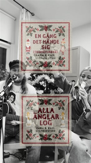 𝚉𝚊𝚛𝚊 𝙺𝚛𝚘𝚗𝚟𝚊𝚕𝚕 𝚂𝚒𝚐𝚏𝚛𝚒𝚍𝚜𝚜𝚘𝚗 on Instagram: "Release day! 🎶🎉📲 👉🏽 Är du nyfiken på hur Tomtefar🎅🏼och Tomtemor 🤶🏼 träffades? Då ska du lyssna på vår nya singel ”En gång det hände sig (Tomtetinder)” 🥰😋 👉🏽 Vi släpper dessutom en cover på Sareks jullåt ”Alla änglar log” och vi hoppas du vill lägga till dem i din spellista?! 😘 Det betyder allt om du trycker gilla, kommenterar och delar! 🙏🏽 TACK! Nu är de fyra jullåtarna som vi planerat släppa 2025 ute och nästa jul l