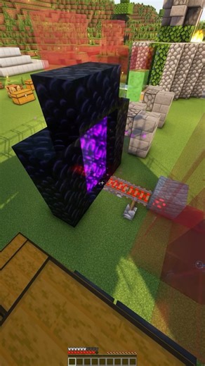 CHUNCK LOADER PORTAIL NETHER #minecraft