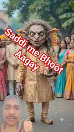 Bhoot aya barati me 🙏🤣 bhoot wali video chudail bhootiya video bhoot #horror #bhoot #shorts