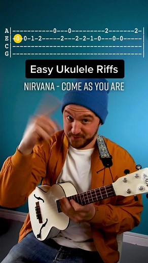 Nirvana - Come As You Are Ukulele Tutorial