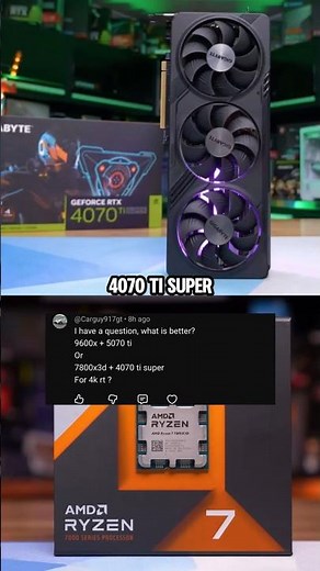 Which CPU+GPU Combo Is BETTER for 4K Gaming?