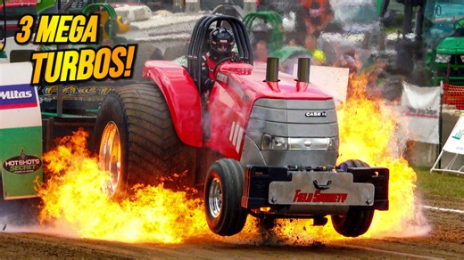 21K views · 431 reactions | Light Super Stock Tractor Pulling at the 2025 Midwest Summer Nationals Tractor & Truck Pull!! Pro Pulling League #tractorpulling #superstock #turbocharged #propulling | Beer Money Pulling Team | Facebook