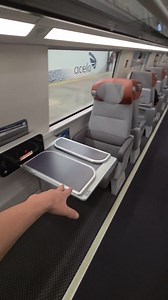 1.6M views · 13K reactions | First look - Amtrak's new Acela first class car is absolutely beautiful, clean, and is the fastest train in the USA, capable of speeds up to 160mph! #firstlook #firstclass #fastesttrain #fasttrain #amtrak #acela #usa #unitedstates #class #vehicledesign #windowseatproject #speed | Captain Z Travels | Facebook