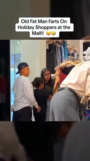 Old Fat Man Farts On Holiday Shoppers at the Mall!! 藍 #prank #pranks #funny #funnyvideos #girls #man #laugh #foryou #foryoupage #fyp #fypシ #funnyvideo #viral | Farts Of History | Facebook