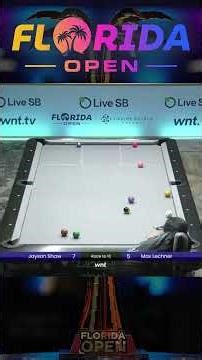RACK 13 | JAYSON SHAW VS MAX LECHNER | 2025 FLORIDA OPEN POOL CHAMPIONSHIP | #9ball #billiards