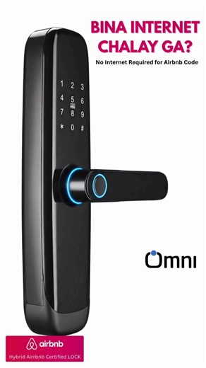 Control Smart Door Lock Without Internet? 😱 Omni Hybrid RTTW-26 🇵🇰