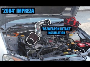 *2004* Impreza "RS Weapon Intake" Installation