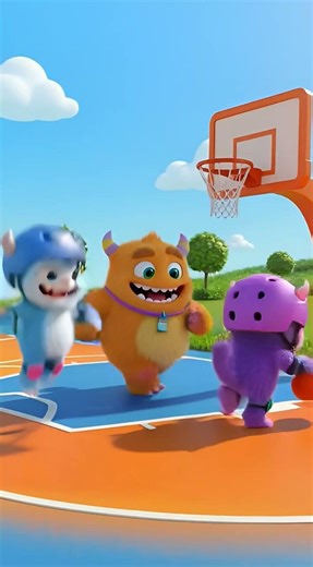 basketball game #kidsanimation #animation