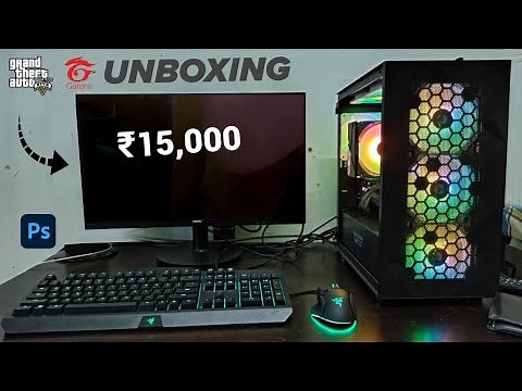 PREBUILD COMPUTER PC FULL SET - UNBOXING & OVERVIEW|| Computer Unboxing|| Computer under 15,000