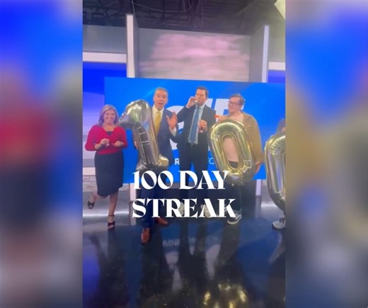 The 3 Degree Guarantee hitting a 100 day streak calls for a party in the studio!🥳 #ABC15News | WPDE ABC15