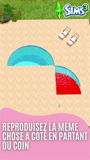 Comment créer une piscine en forme de cœur 🩷 dans les Sims 3