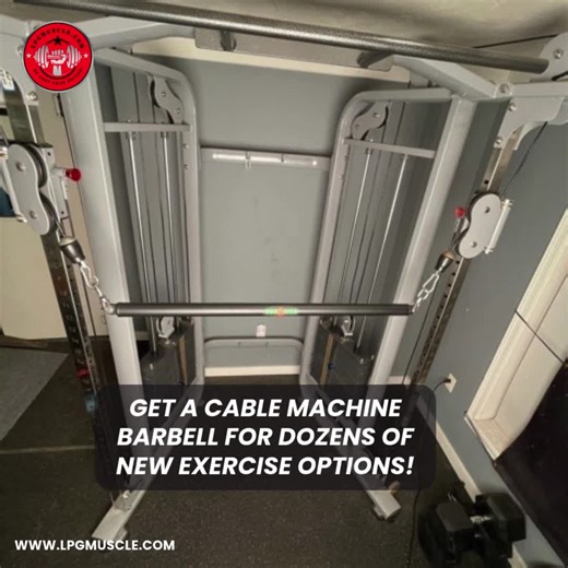 HOG LEGS Gym Cable Attachments Dual Cable Bar rocks! Plate eating Fat Grip inspires gains. 'Live Motion' Swivel free's muscle for Max Performance! Use for Chest Exercise on cable machine, Cable Machine Shoulder exercises, Back Exercises using Cable Machine etc. Do Squats, Lat Rows, Bicep Curls, Chest Press,Triceps etc! Order here: https://lpgmuscle.com/products/hog-legs-gym-cable-attachments-dual-hook-straight-bar-for-cable-machine-dual-cable-bar | LPGmuscle.com