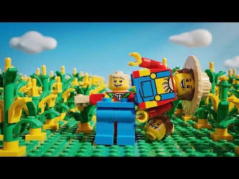 LEGO Scarecrow vs Crows - Funny Stop Motion Animation