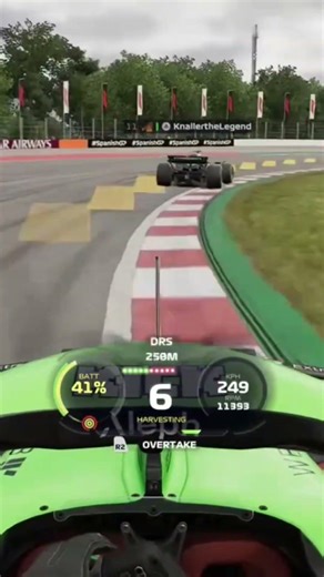 Weaving… but still found a gap to go through! 👀 #motorsport #simracingclips #racecraft #wheel2wheel