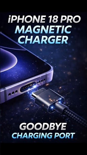 iPhone 18 Leak: Magnetic Charging Port Explained.