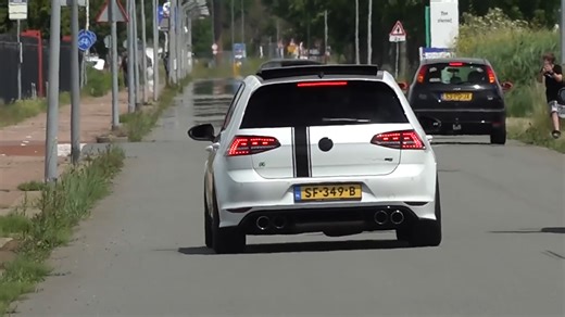 Volkswagen Golf R smooth acceleration with hidden power