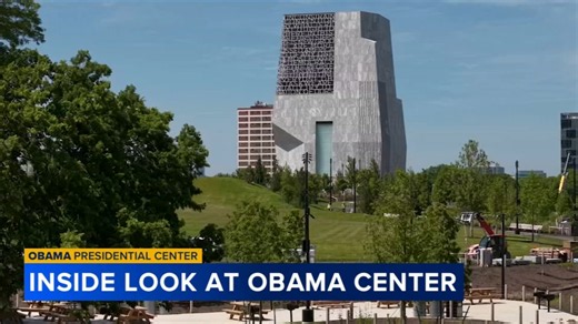 Taking a look at Chicago's Obama Presidential Center inside and out