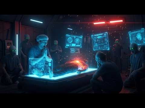 The Human Woke Up in an Alien Hospital — The Doctors Fell to Their Knees