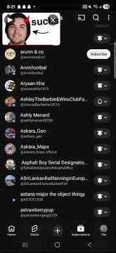 Unsubbingfrom Inactive channels (A)