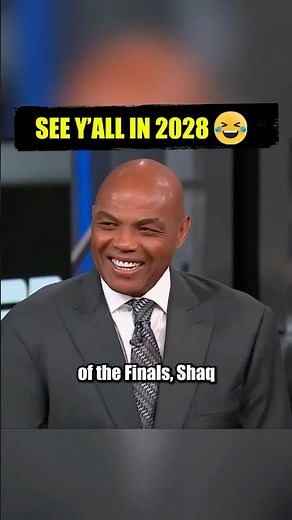 Chuck TROLLED Shaq For Being OUT 😭