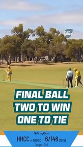 Bit of ‘99 World Cup Semi Final about this 😬 | PlayCricket