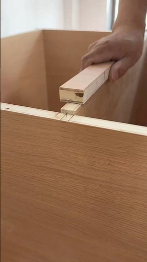 Wood Cabinet Shelf Divider Installation | Layered Storage Setup #wood