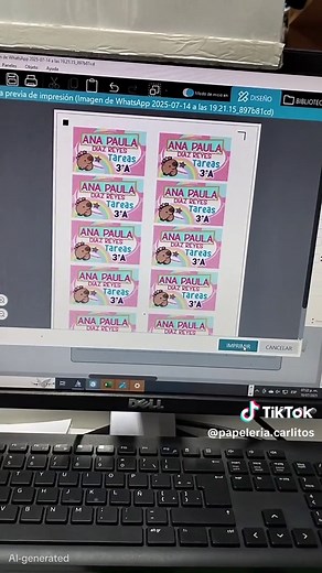 Cómo imprimir en papel holográfico con impresora Brother