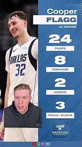 Dallas Mavericks BEAT Nikola Jokic's Nuggets behind Ryan Nembhard, Anthony Davis, & Cooper Flagg